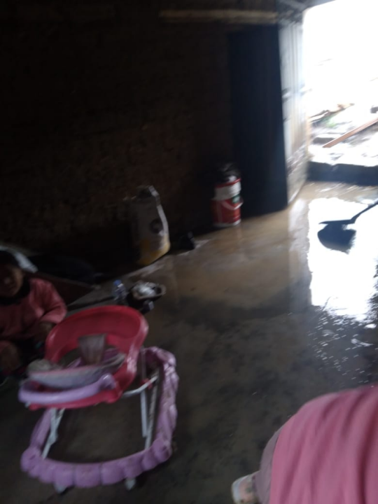 Huaraz: Lluvias intensas en Independencia afectó varias viviendas