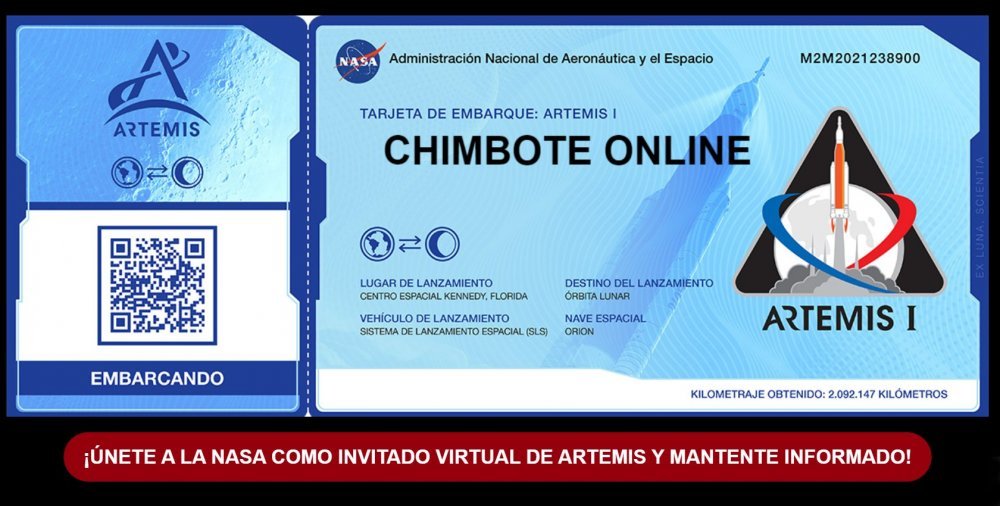NASA Artemis I: ¡Envía tu nombre a viajar alrededor de la Luna!