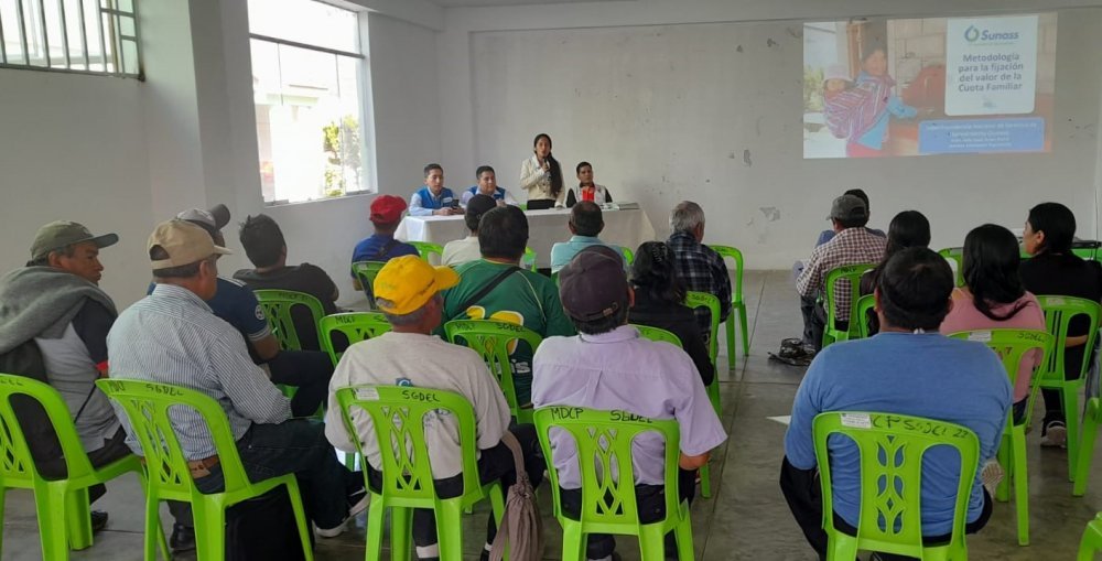 Sunass capacita sobre importancia de cuota familiar a organizaciones comunales del Distrito de Cáceres del Perú