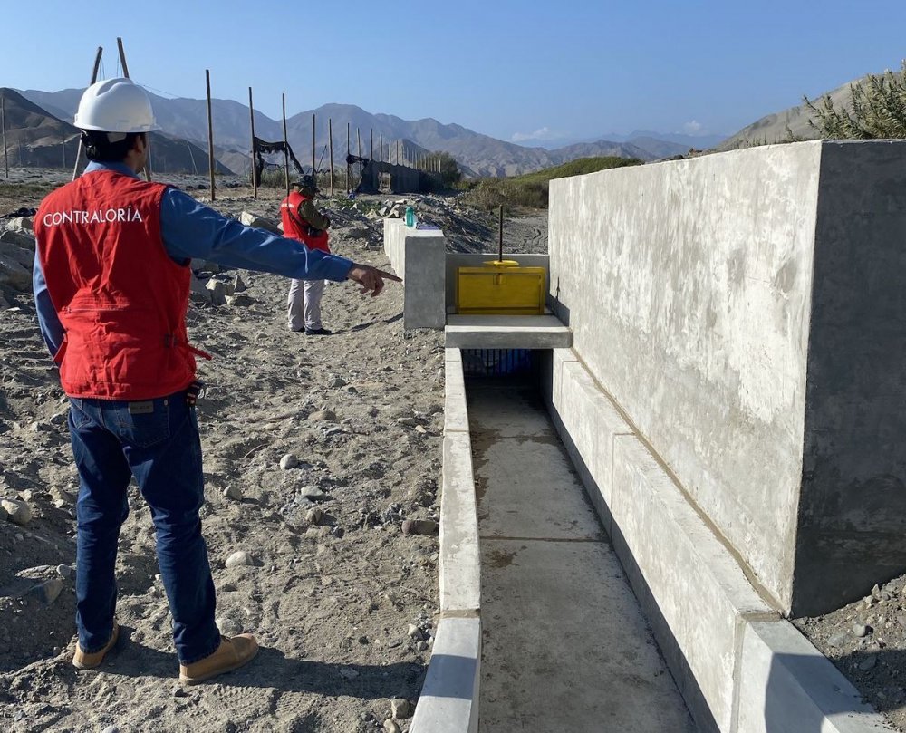 Contraloría alerta riesgos en recepción de obra de canal el mirador en quita sombrero que ejecuta Municipalidad de Culebras por s/ 3 millones