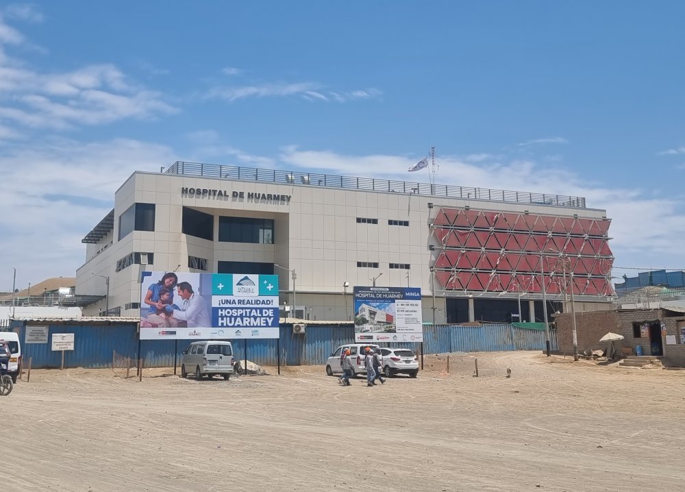 Hospital de Huarmey: plazo de ejecución vencido en abril 2023