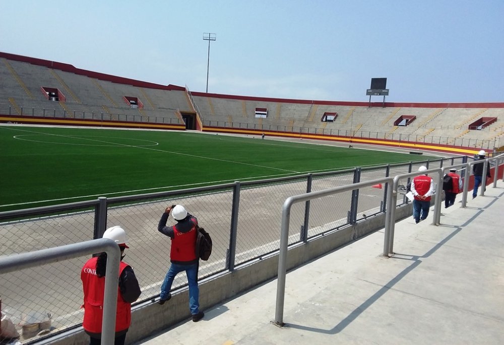 Chimbote: alerta en obra del estadio Centenario de S/ 11 millones