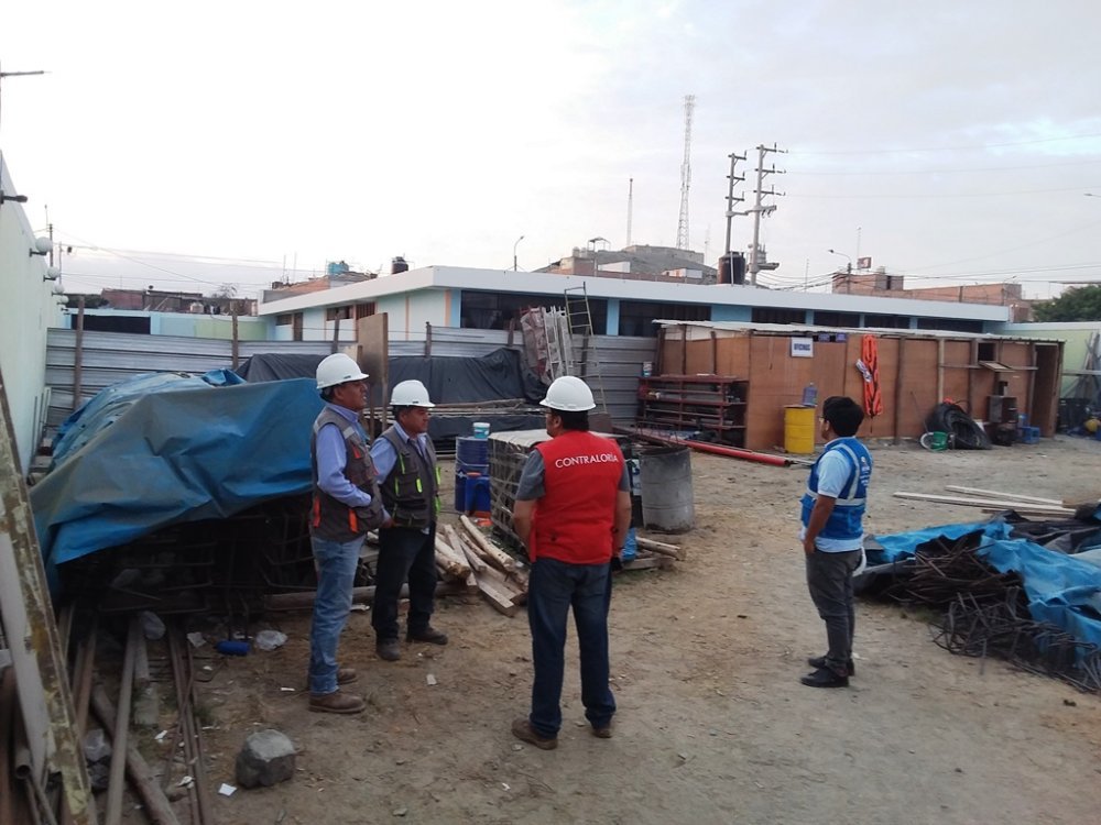 Chimbote: alerta en obra en colegio de AAHH Golfo Pérsico de S/ 6 millones